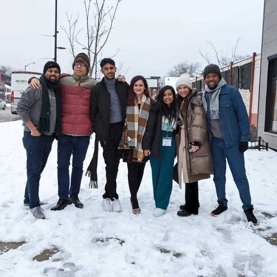 A group photograph from Sunrise’s youth development work
